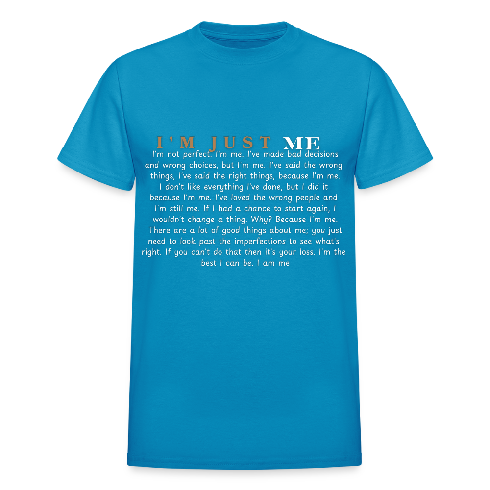 Me Adult T-Shirt - turquoise