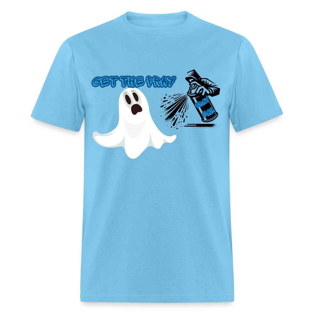 Pray Can T-Shirt - aquatic blue
