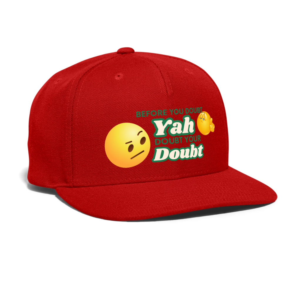 Doubt Your Doubt Cap - red