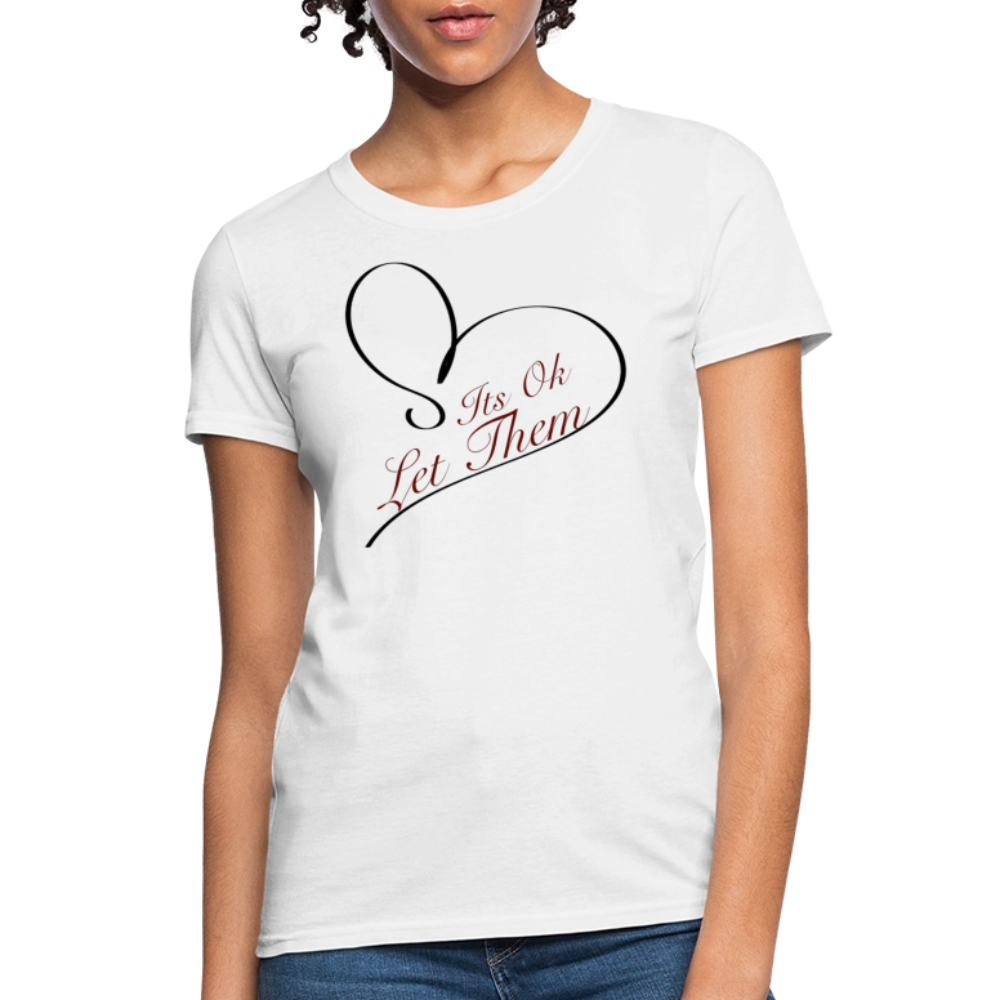 Let Them T-Shirt - white
