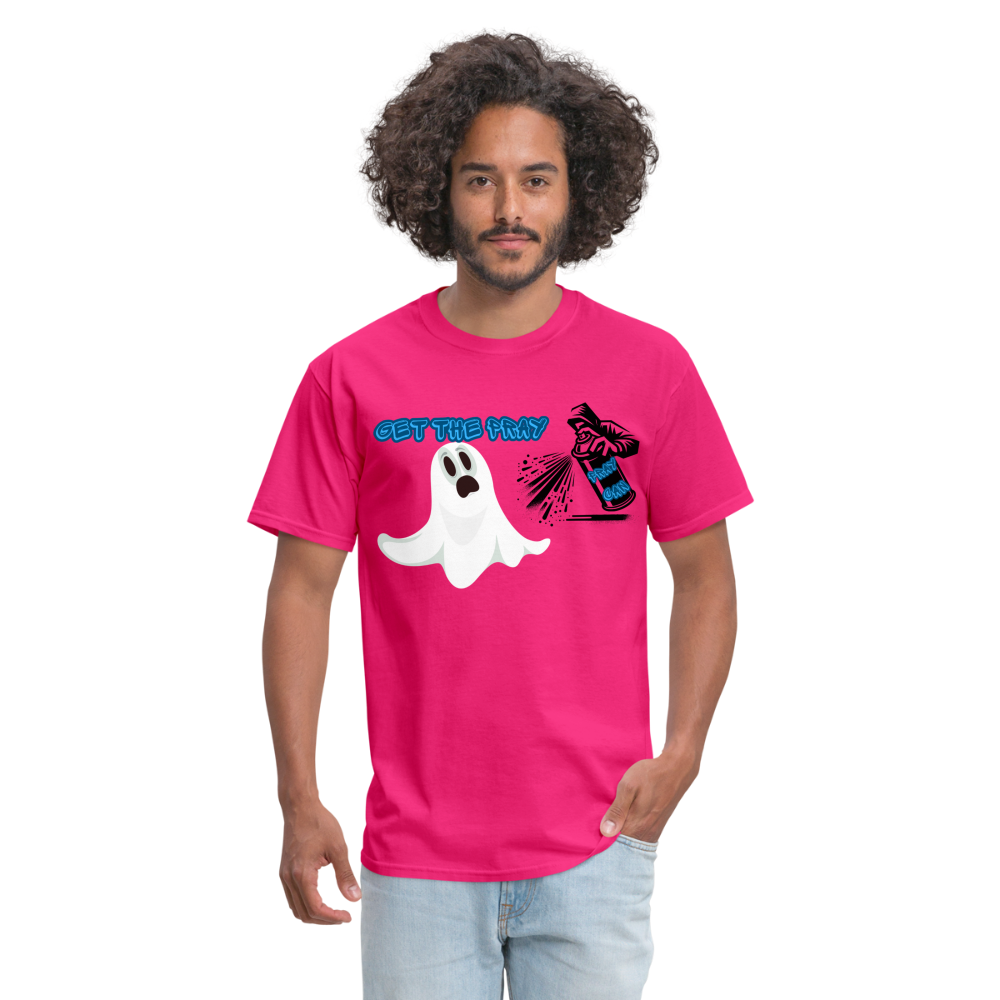 Pray Can T-Shirt - fuchsia