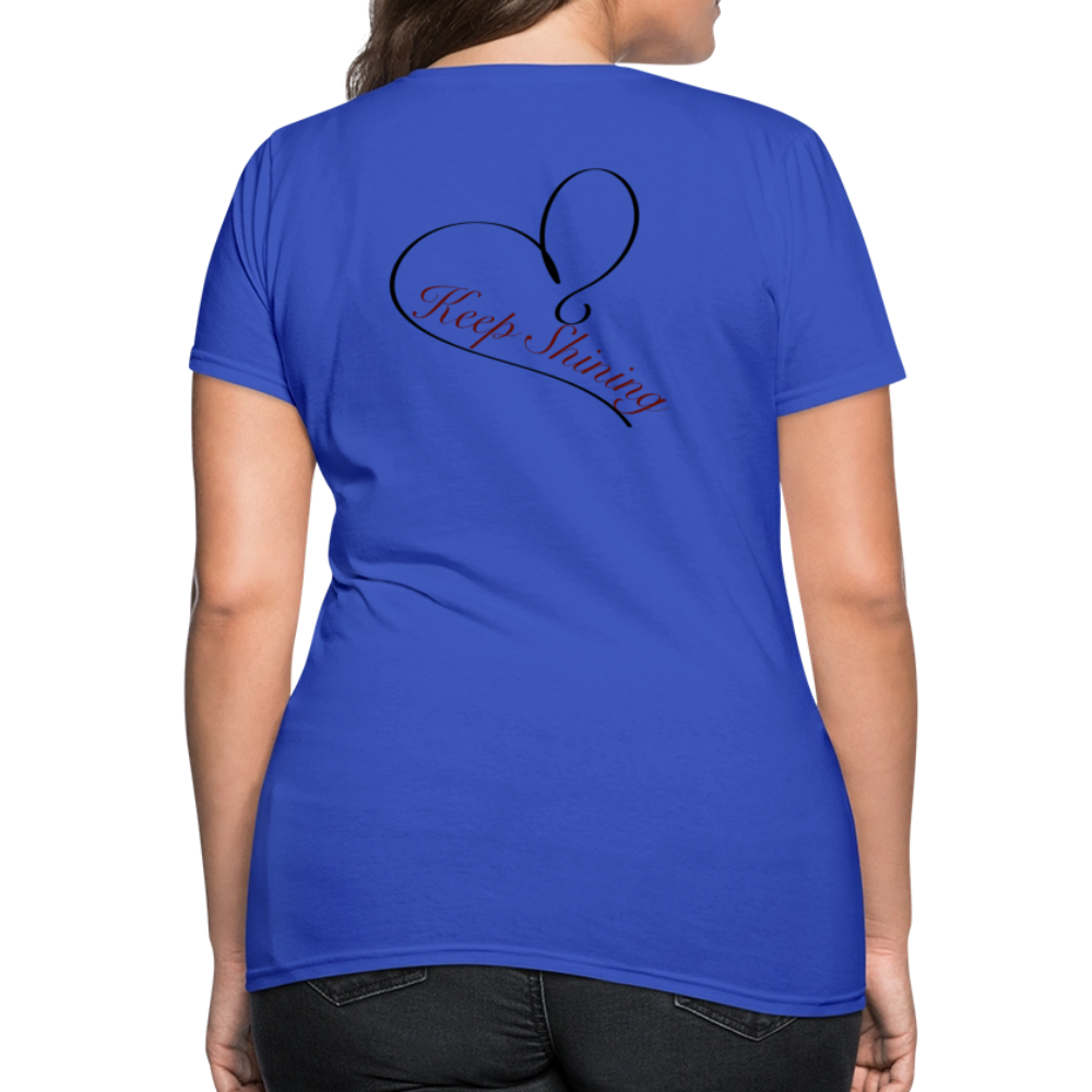 Let Them T-Shirt - royal blue