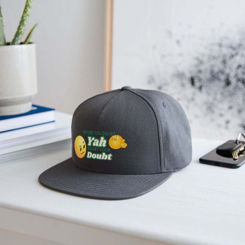 Doubt Your Doubt Cap - dark grey