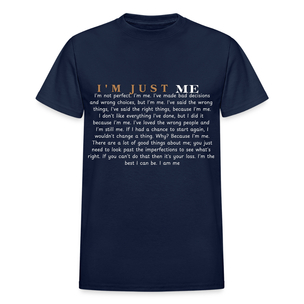 Me Adult T-Shirt - navy