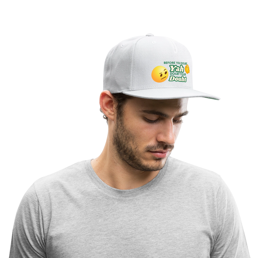 Doubt Your Doubt Cap - white