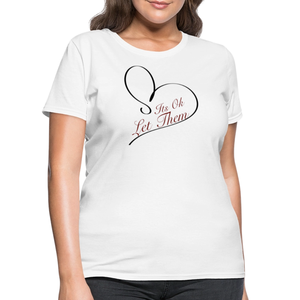 Let Them T-Shirt - white