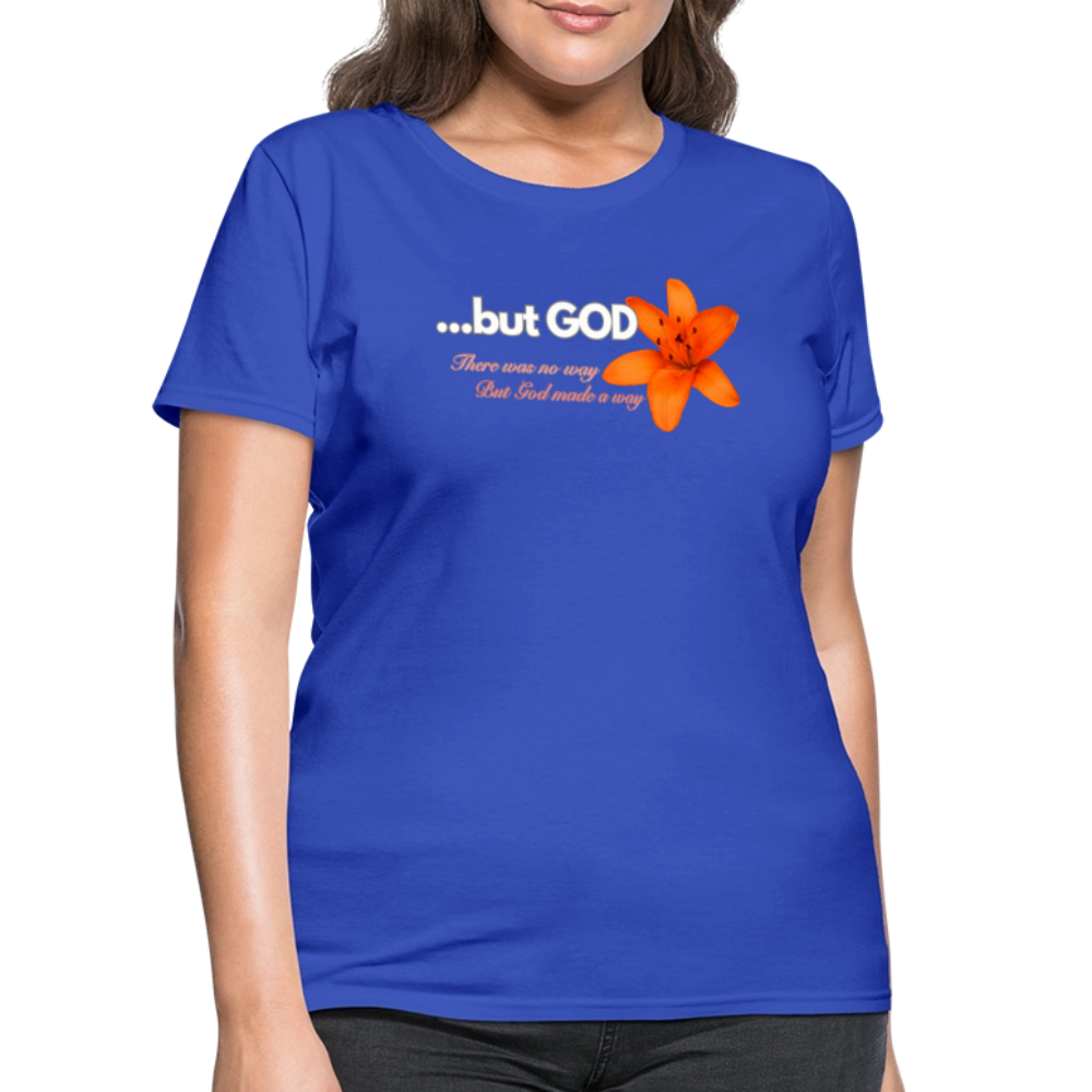 but God T-Shirt - royal blue