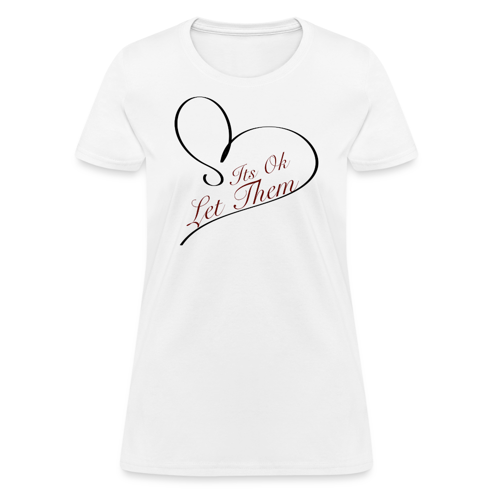 Let Them T-Shirt - white