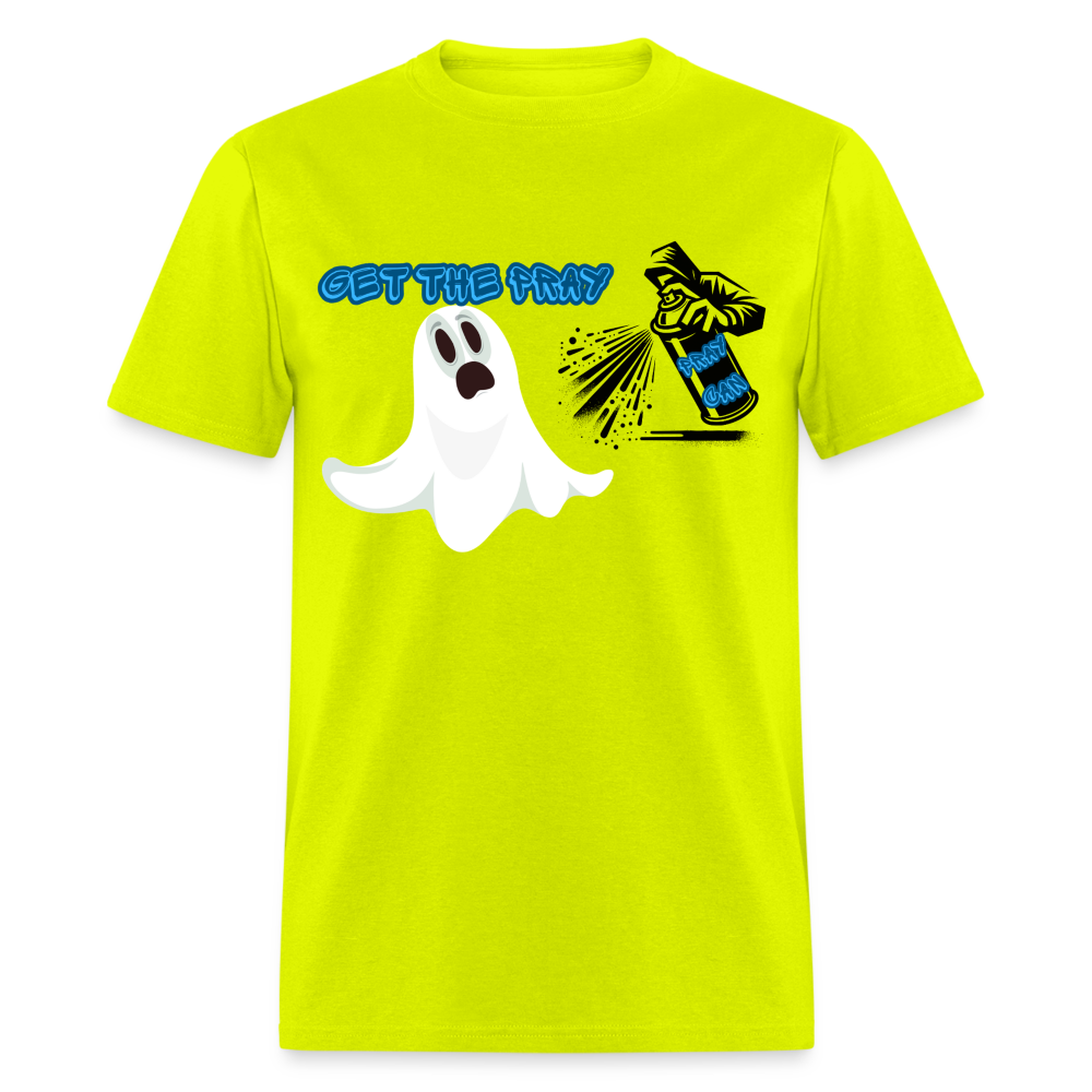Pray Can T-Shirt - safety green