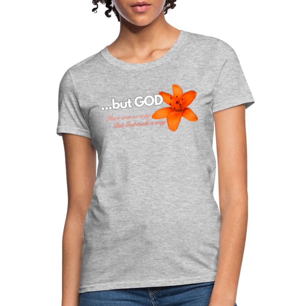 but God T-Shirt - heather gray