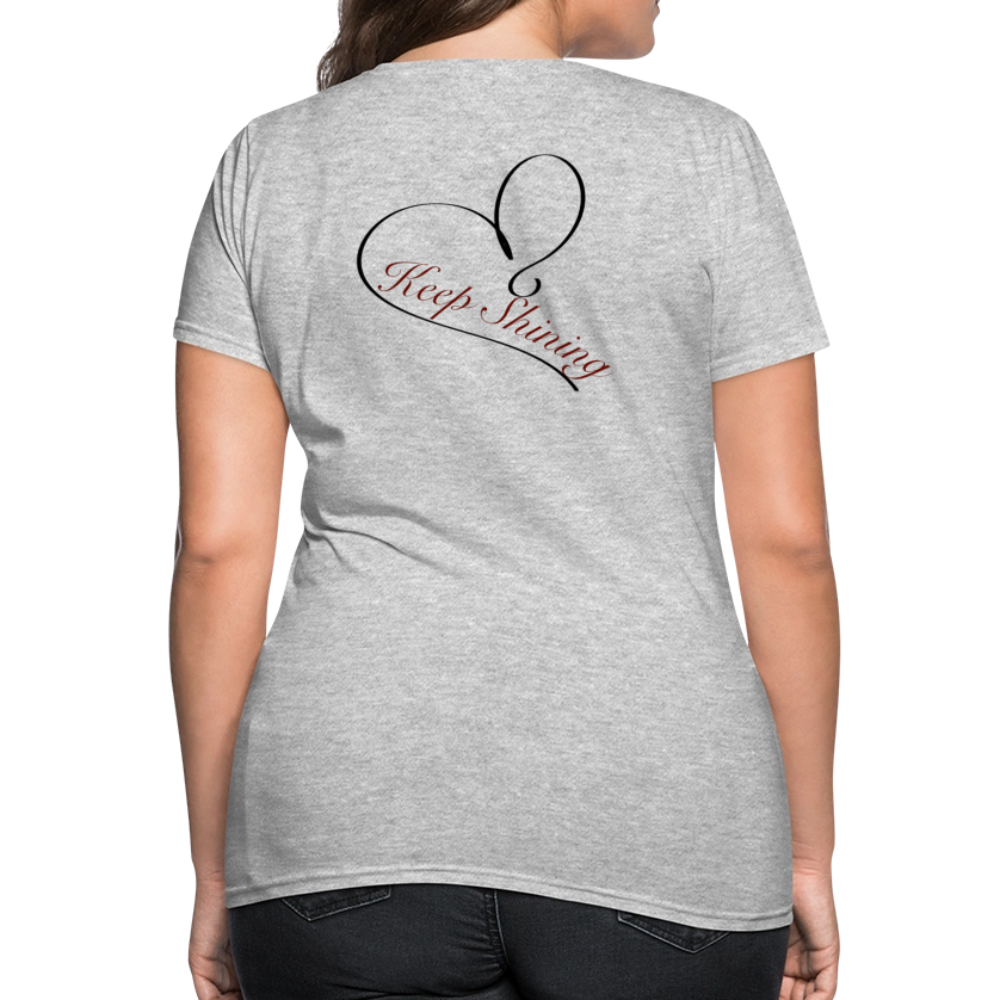 Let Them T-Shirt - heather gray