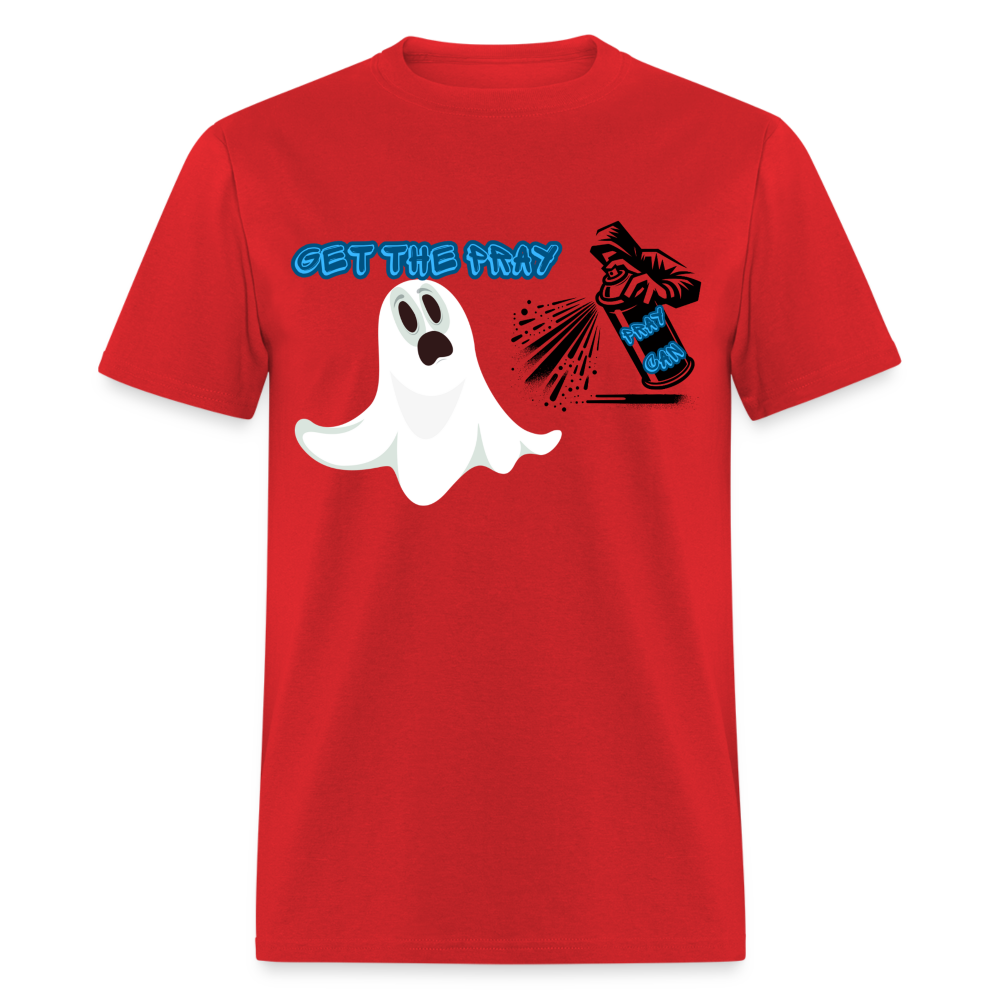 Pray Can T-Shirt - red