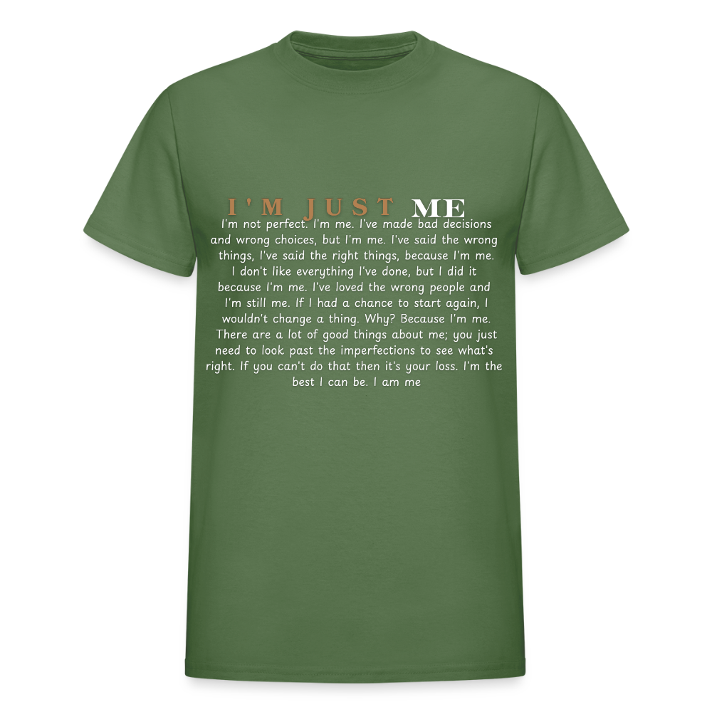 Me Adult T-Shirt - military green