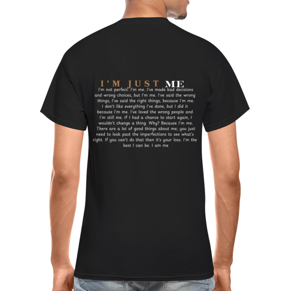 Me Adult T-Shirt - black