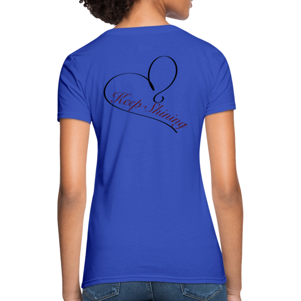 Let Them T-Shirt - royal blue