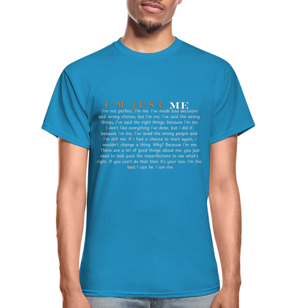 Me Adult T-Shirt - turquoise