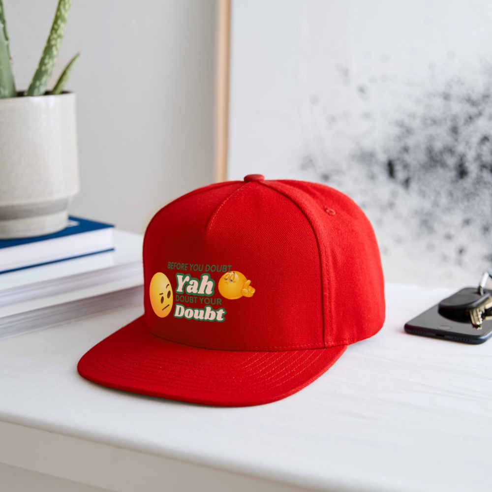 Doubt Your Doubt Cap - red