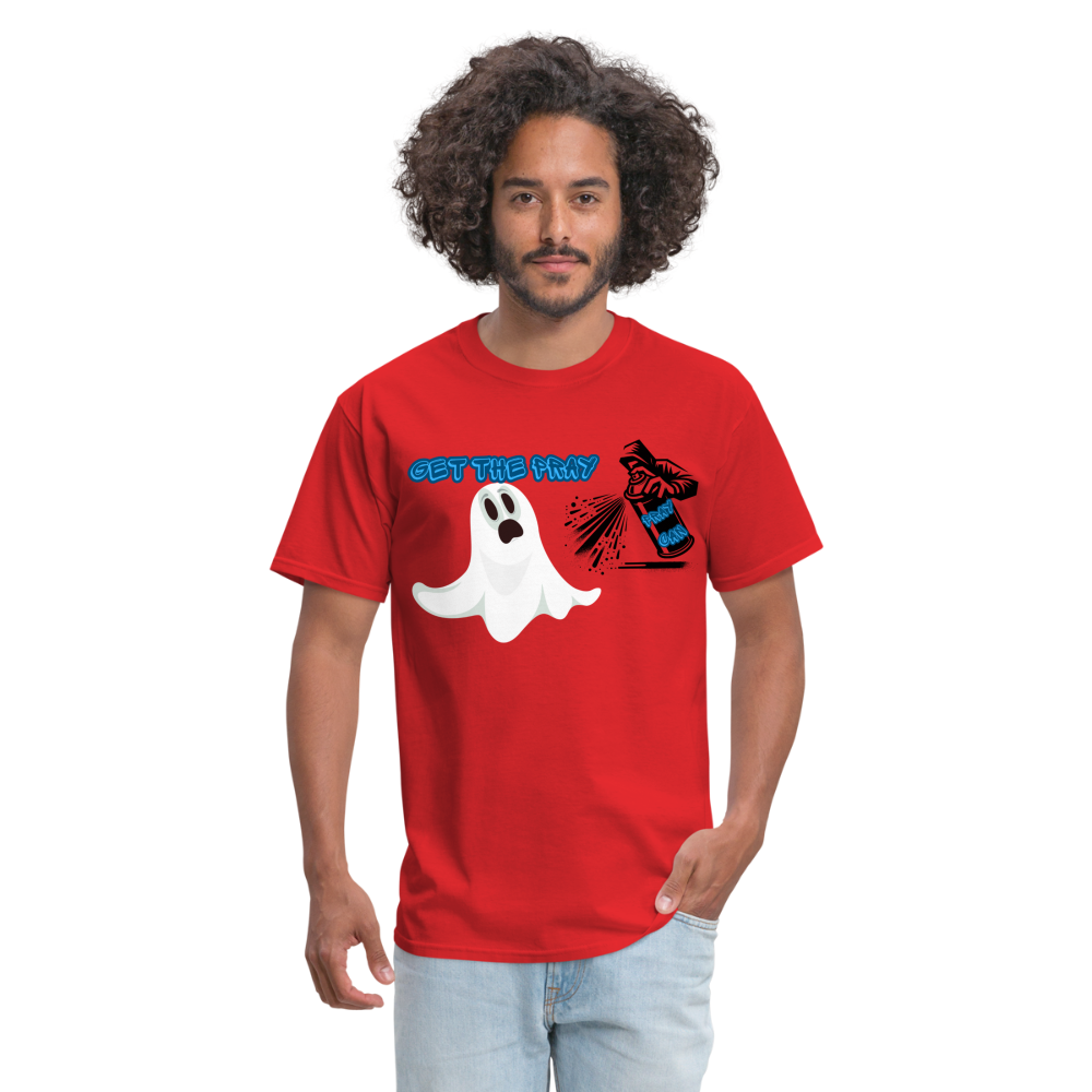 Pray Can T-Shirt - red
