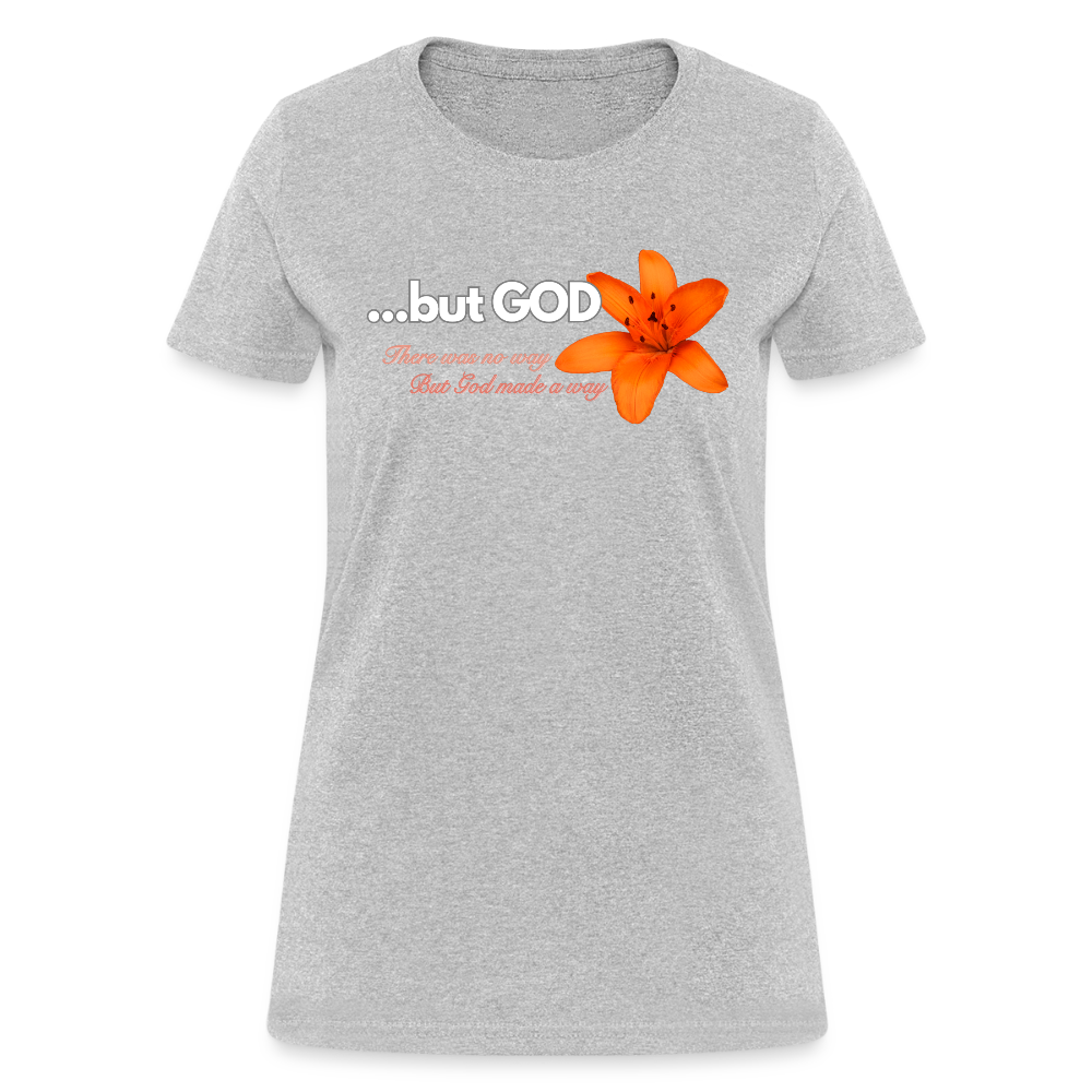 but God T-Shirt - heather gray