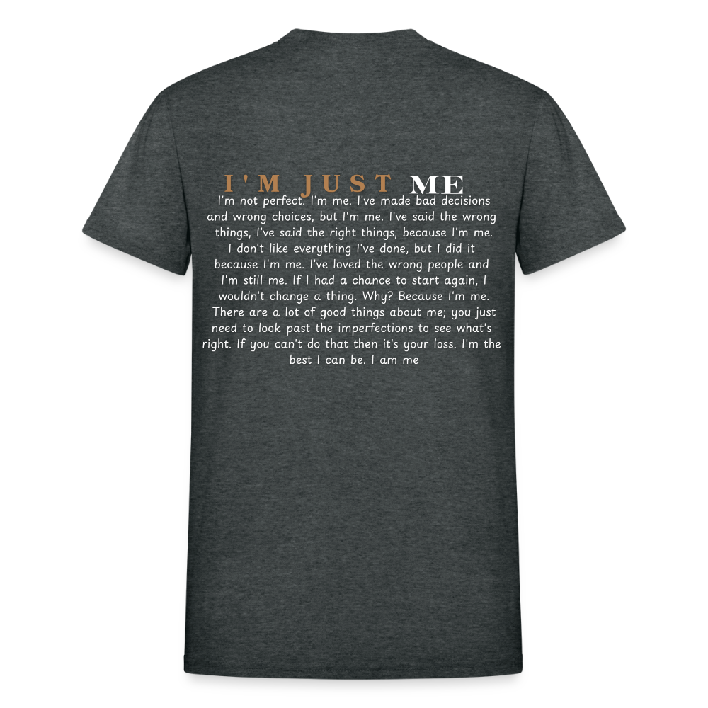 Me Adult T-Shirt - deep heather