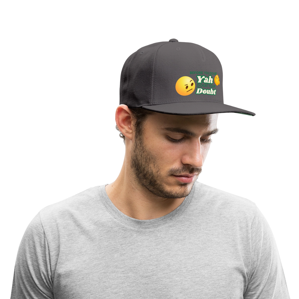 Doubt Your Doubt Cap - dark grey