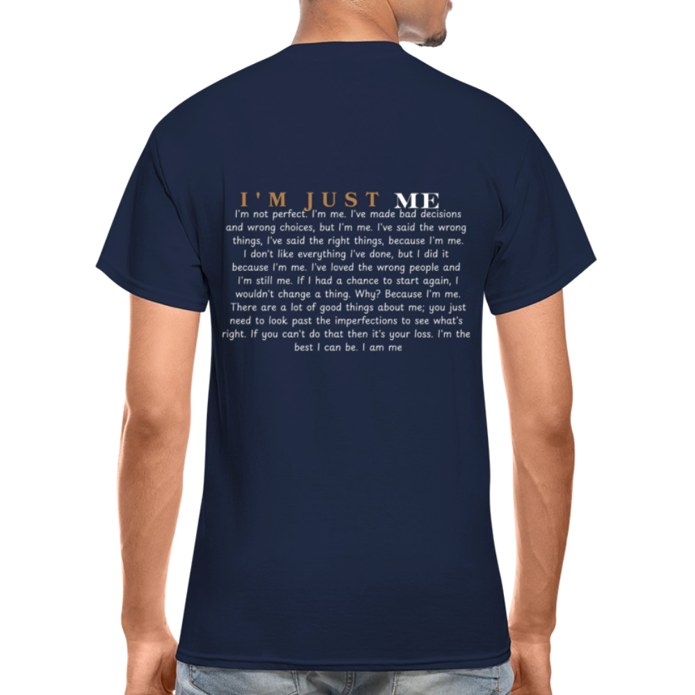 Me Adult T-Shirt - navy