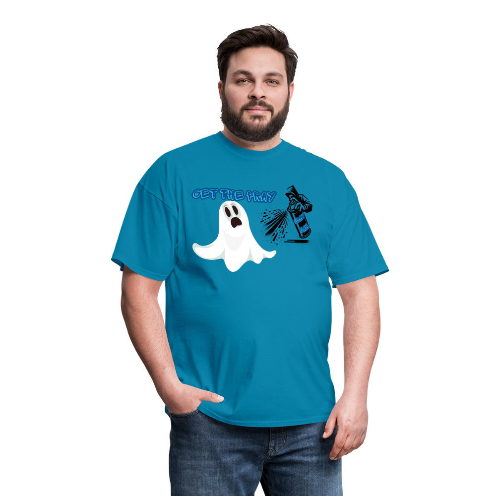 Pray Can T-Shirt - turquoise