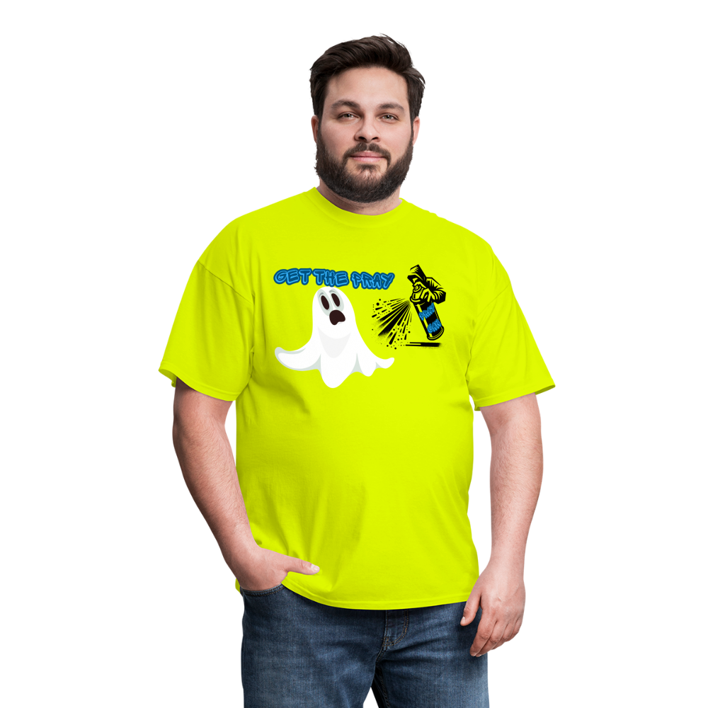 Pray Can T-Shirt - safety green