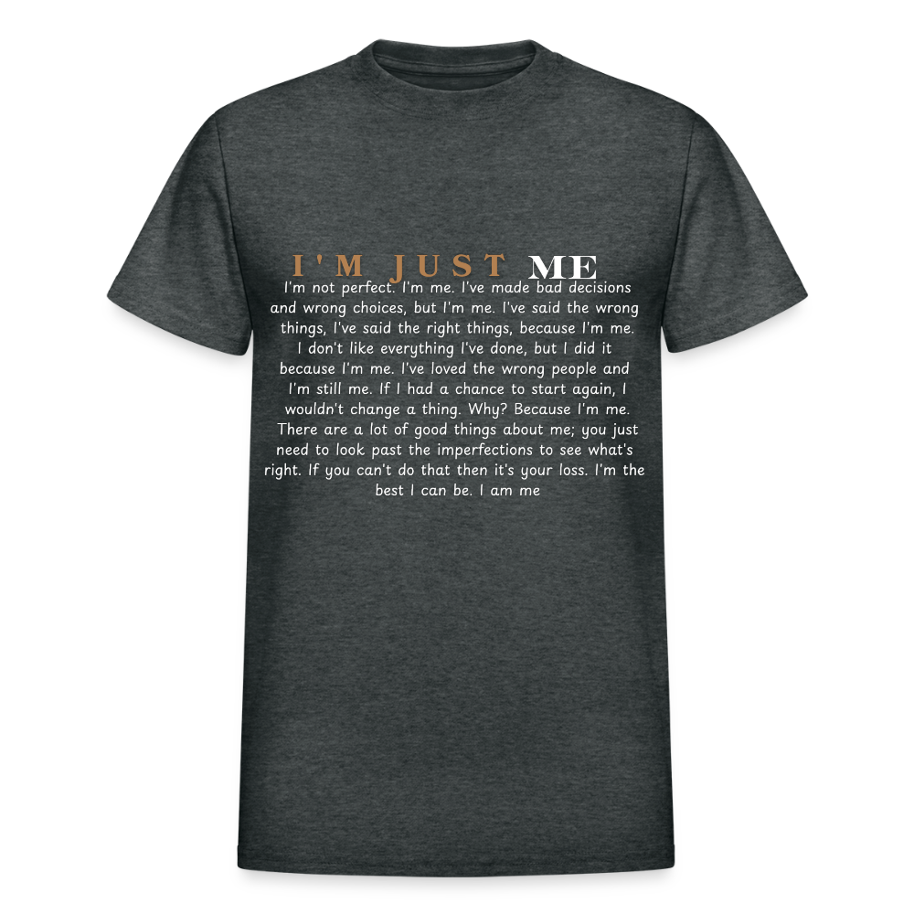 Me Adult T-Shirt - deep heather