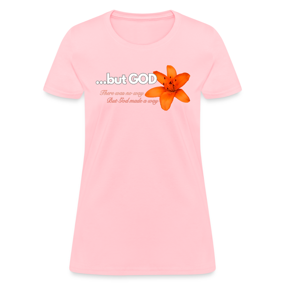 but God T-Shirt - pink