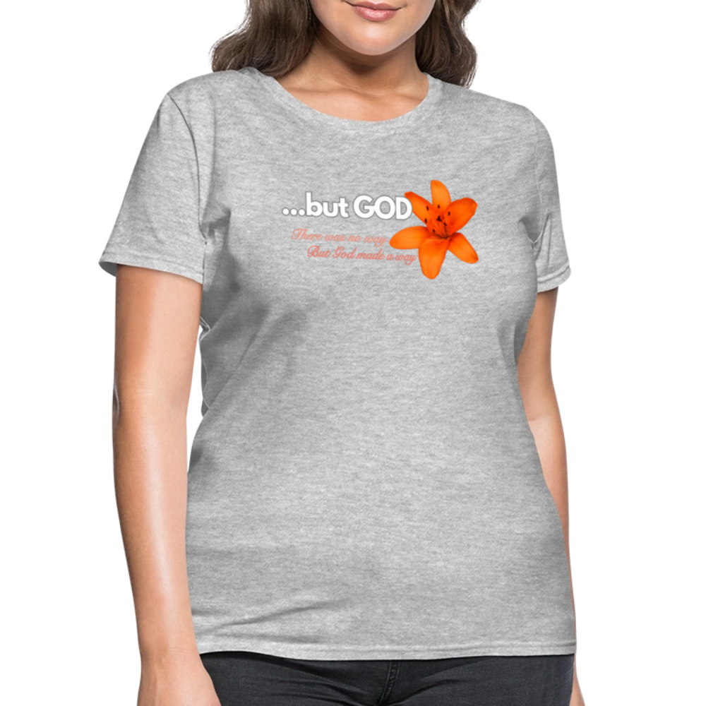 but God T-Shirt - heather gray