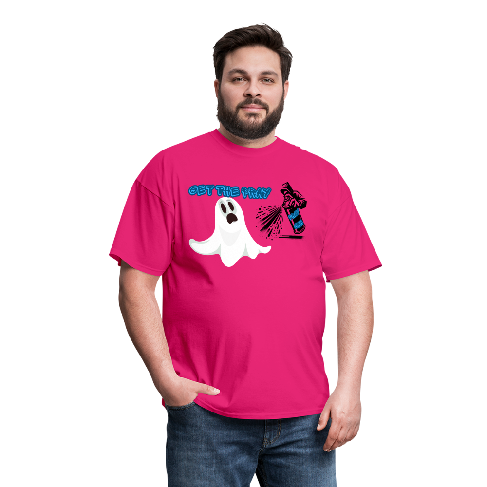 Pray Can T-Shirt - fuchsia