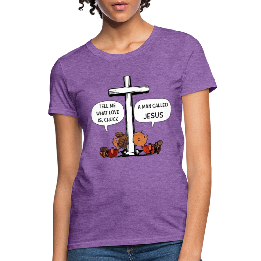 Peanuts T-Shirt - purple heather
