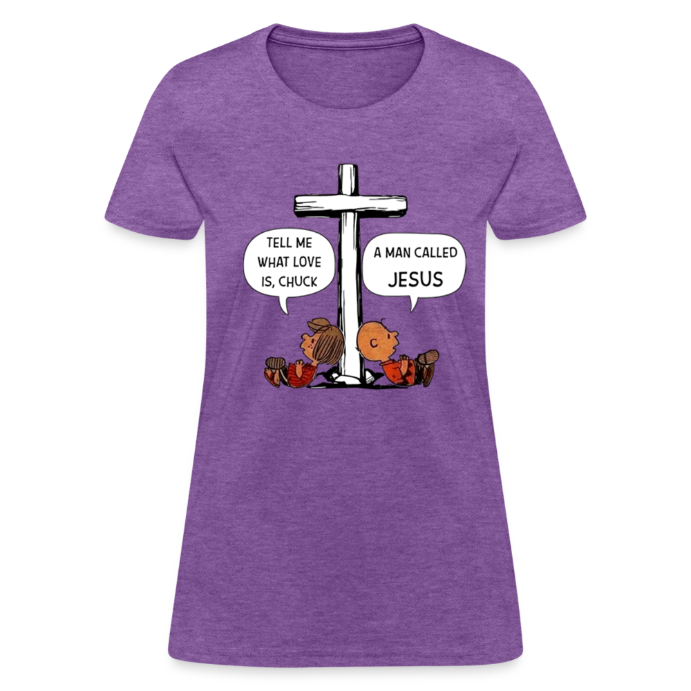 Peanuts T-Shirt - purple heather