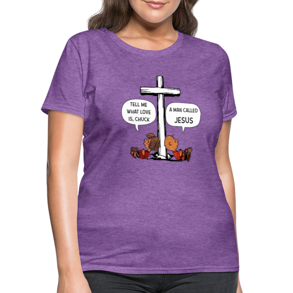 Peanuts T-Shirt - purple heather