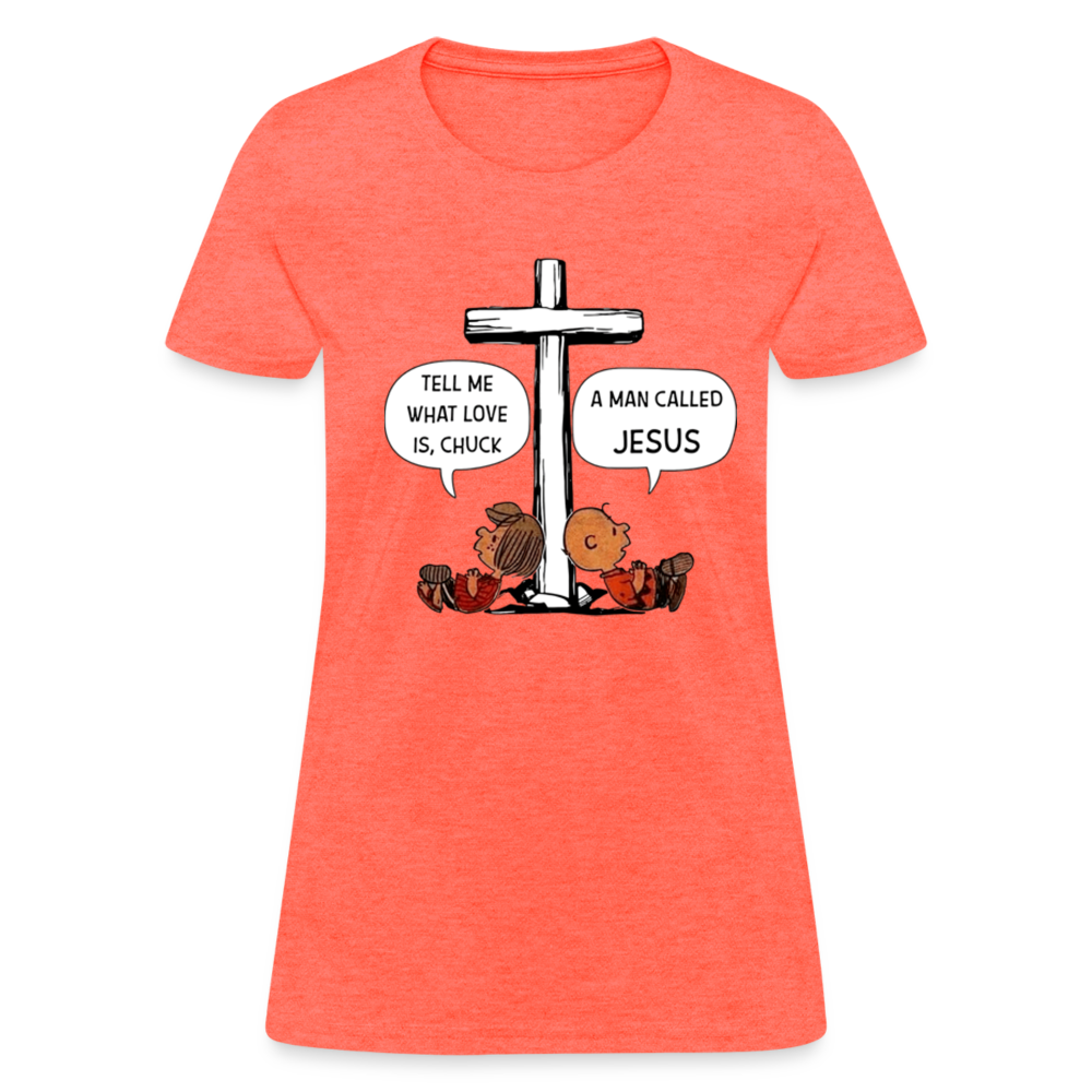 Peanuts T-Shirt - heather coral