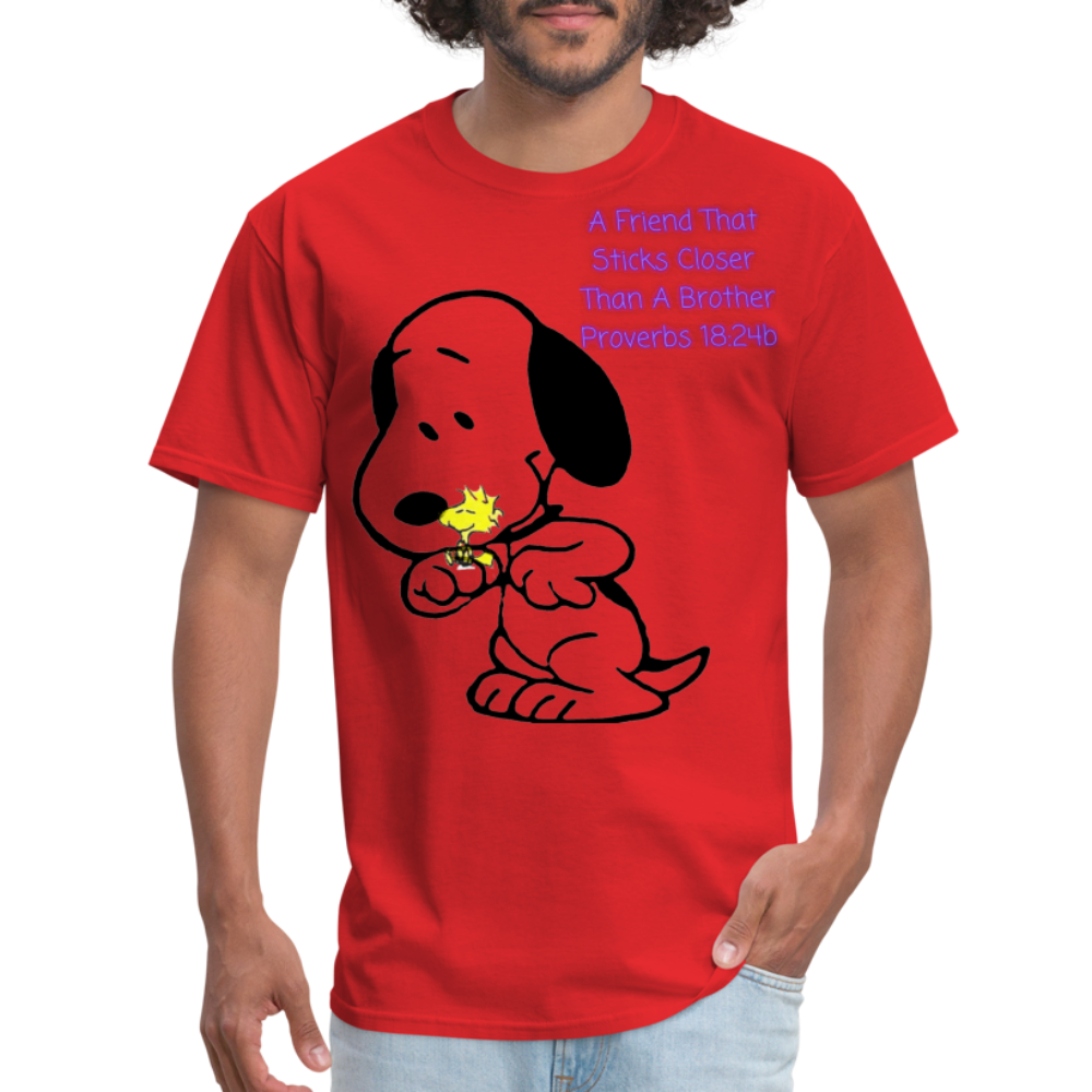 Friend T-Shirt - red