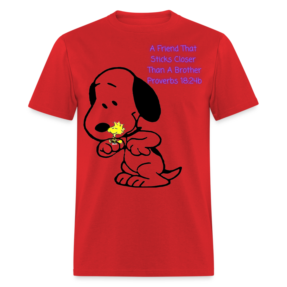 Friend T-Shirt - red
