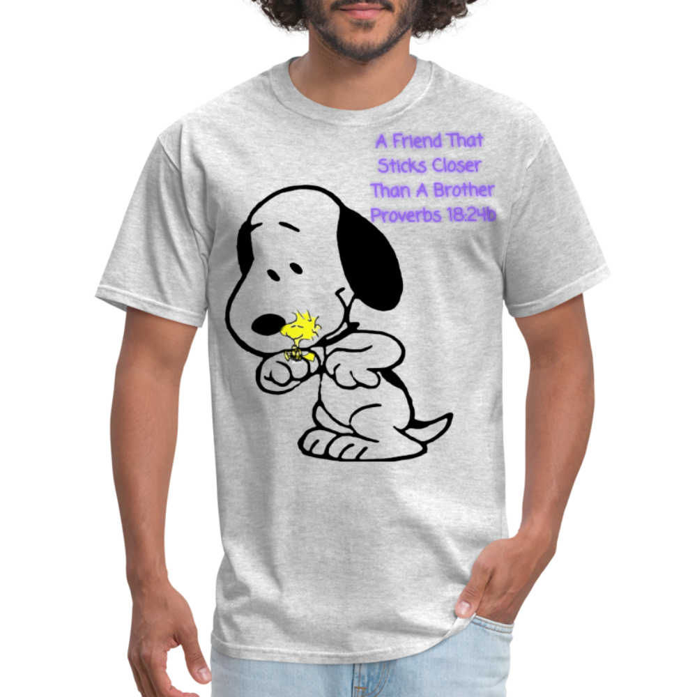 Friend T-Shirt - heather gray