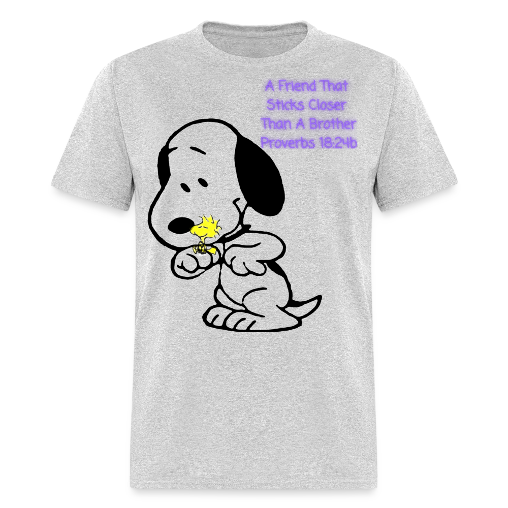 Friend T-Shirt - heather gray