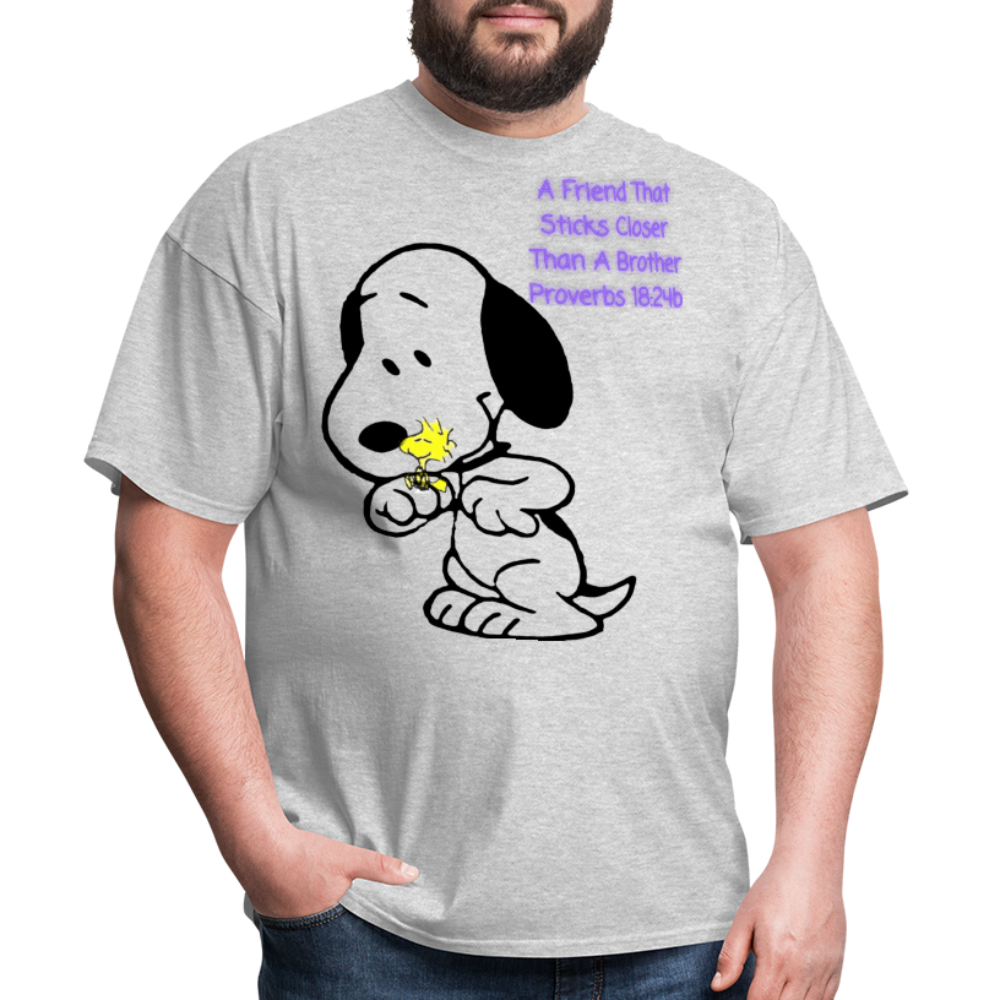 Friend T-Shirt - heather gray