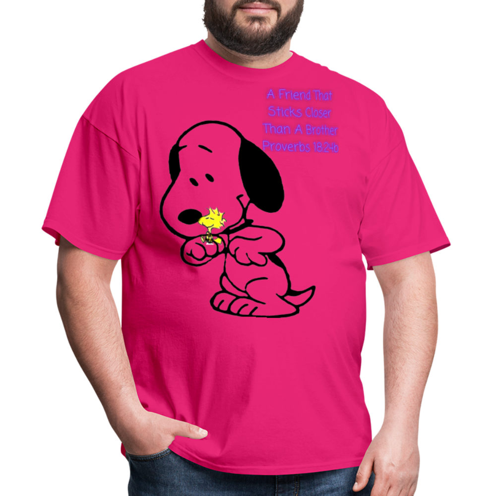 Friend T-Shirt - fuchsia