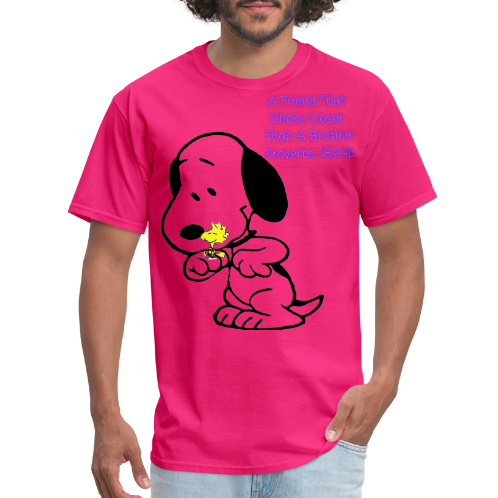 Friend T-Shirt - fuchsia