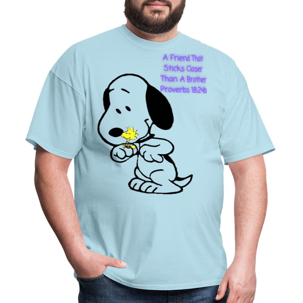 Friend T-Shirt - powder blue