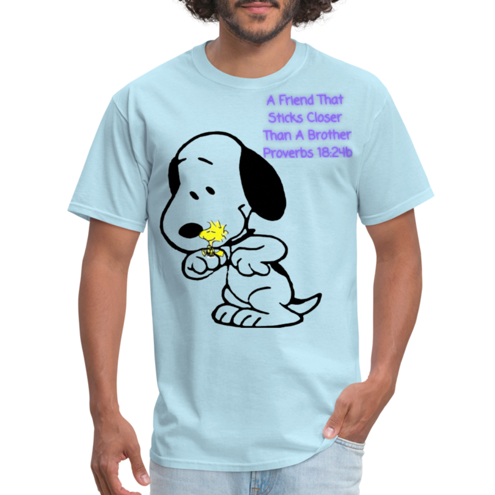 Friend T-Shirt - powder blue