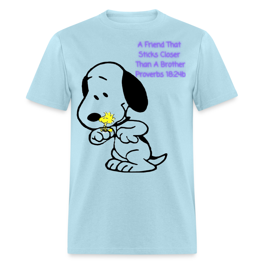 Friend T-Shirt - powder blue