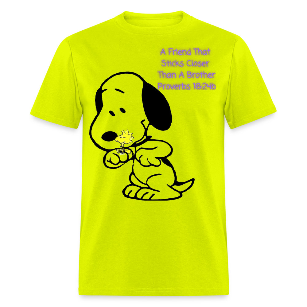 Friend T-Shirt - safety green
