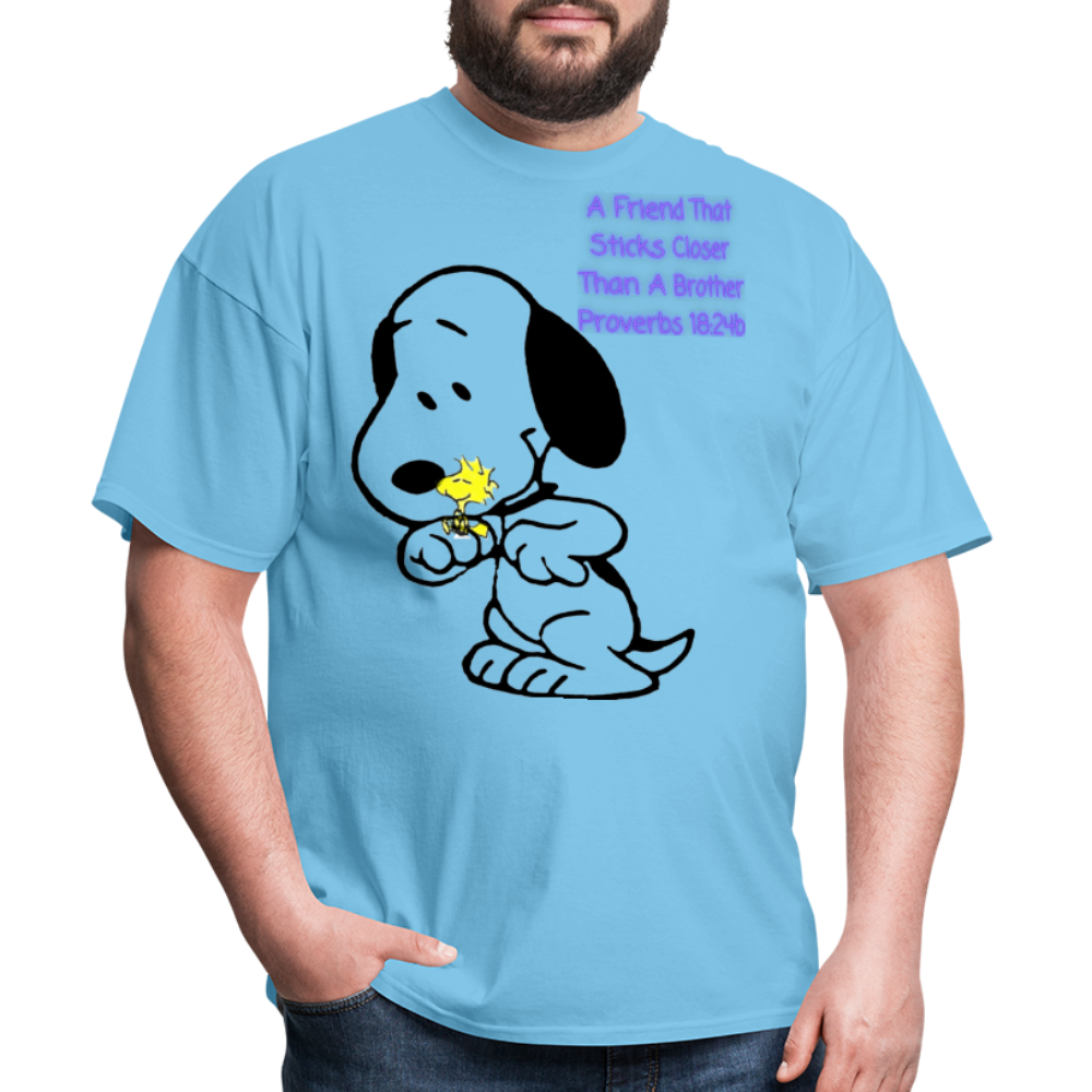 Friend T-Shirt - aquatic blue