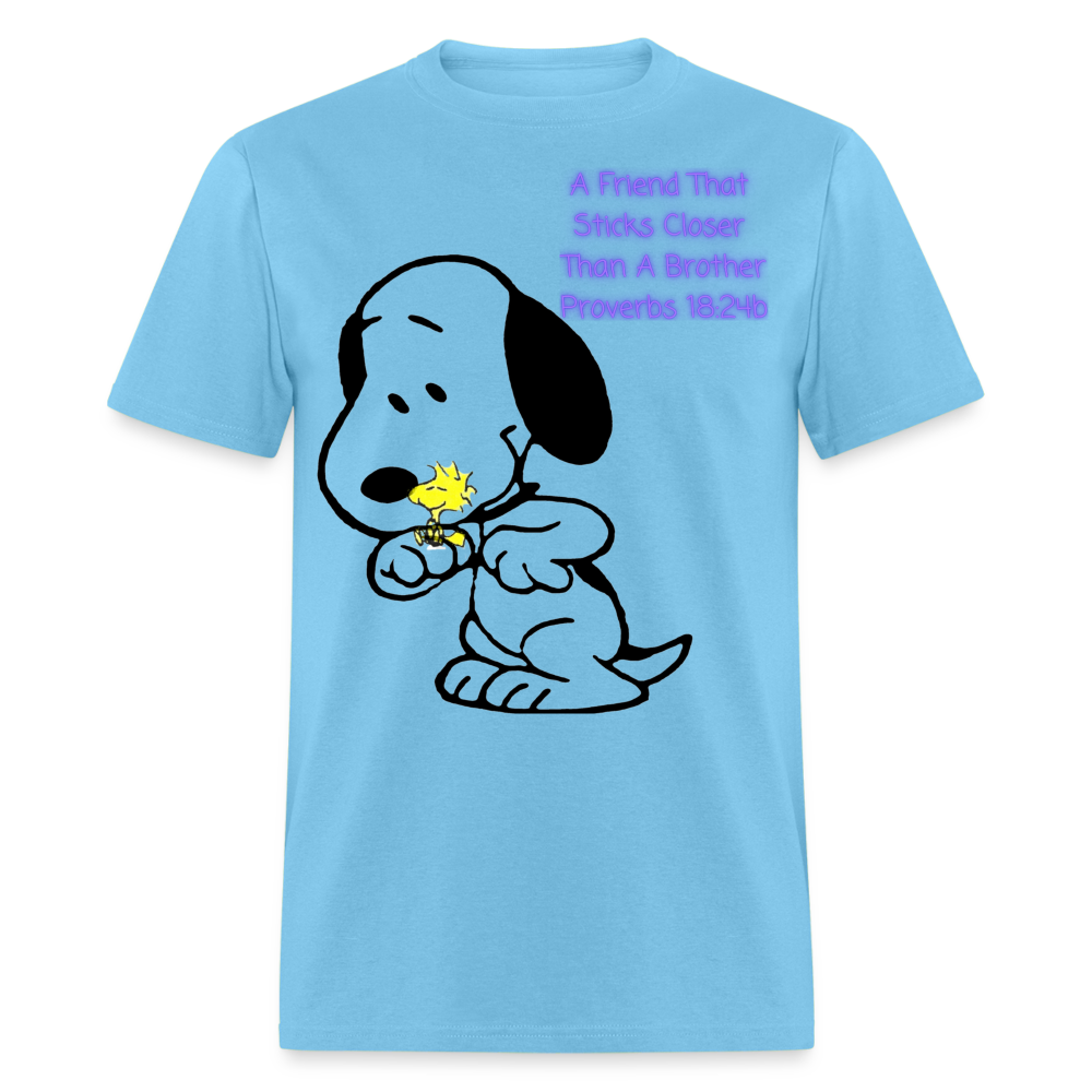Friend T-Shirt - aquatic blue