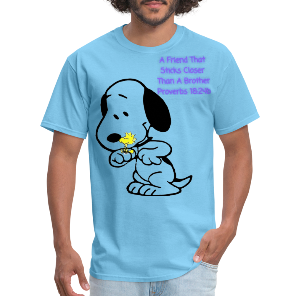 Friend T-Shirt - aquatic blue